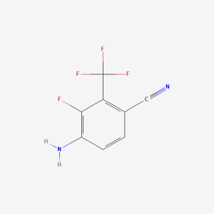 1095188-12-7 | Benzonitrile, 4-amino-3-fluoro-2-(trifluoromethyl)-