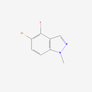 1784678-61-0 | 5-Bromo-4-fluoro-1-methyl-1H-indazole