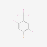 261945-75-9 | 1-bromo-2,5-difluoro-4-(trifluoromethyl)benzene