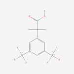 289686-70-0 | 2-(3,5-bis(trifluoroMethyl)phenyl)-2-Methyl propanoic acid