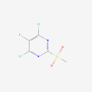 6450-17-5 | 4,6-dichloro-5-fluoro-2-Methanesulfonyl-pyriMidine